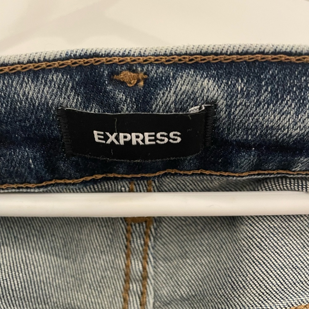 Classic Blue Modern Straight Super High Rise Jeans - Picture 4 of 4